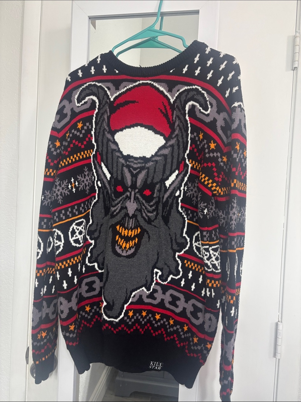 Killstar Black Krampus Sweater